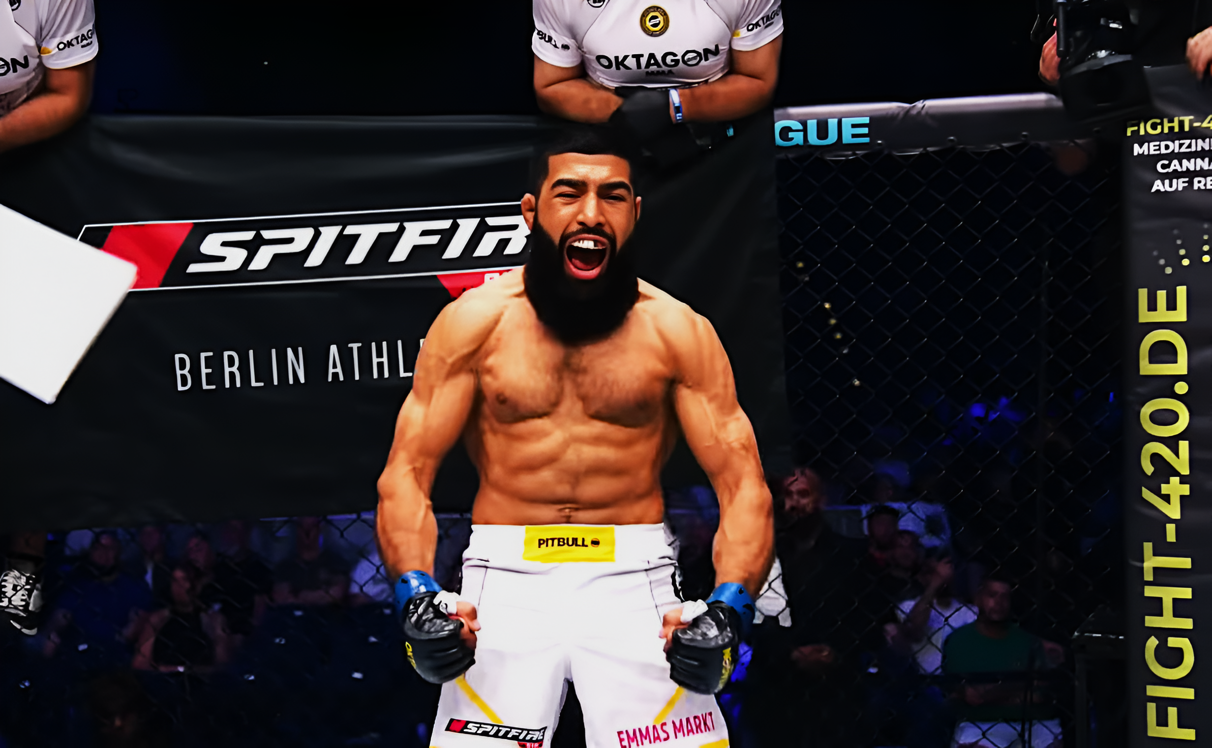 احمد حلیمسون، ورزشکار مبارزه‌های آزاد افغانستان «جان مالاک» از جمهوری چک را شکست داد 