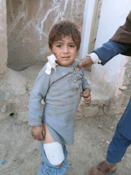 د ننګرهار په نازیانو ولسوالۍ کې یو غرني لېوه د درېیو ماشومانو په ګډون ۷کسان داړلي