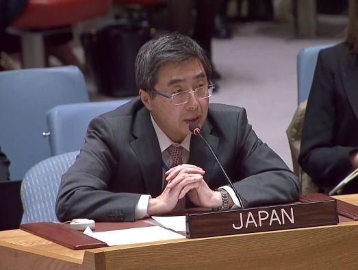 نماینده جاپان در نشست شورای امنیت: طالبان را وادار کنیم که سیاست خود را تغییر دهد