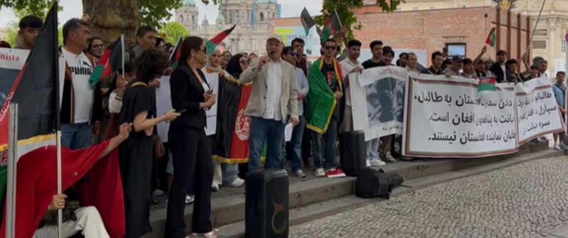 Berlin Protest Targets Germany’s Acceptance Of Taliban Diplomats, Deportation Policy