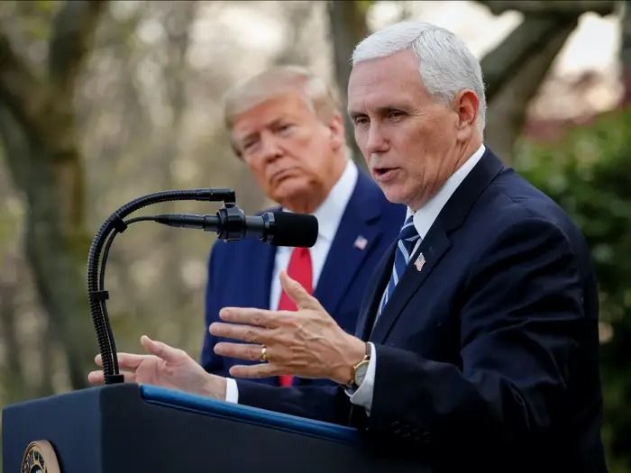 مایک پنس: رفتار ترامپ در جریان شورش کانگرس غیر مسئولانه بود اما مجرمانه نبود