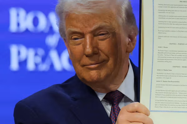 ټرمپ: د سولې بورډ غړو د غزې لپاره له ۵ میلیاردو ډالرو زیاتې ژمنې کړې