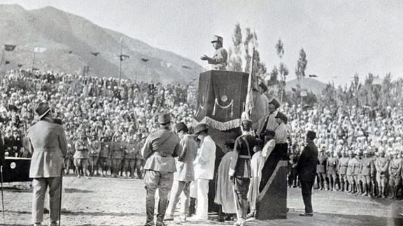غازي امان الله خان خلکو ته وینا کوي