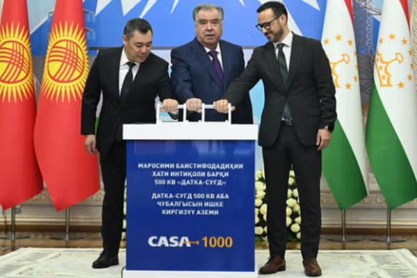 Tajikistan, Kyrgyzstan Leaders Launch CASA-1000 Power Line, Eyes Turn To Afghanistan