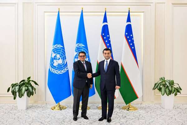 رئیس مجمع عمومی سازمان ملل با وزیر خارجه اوزبیکستان درباره وضعیت افغانستان گفتوگو کرد