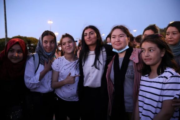 اعضای تیم فوتبال زنان افغانستان در پرتگال