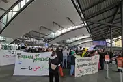 معترضان در فرودگاههای آلمان علیه اخراج اجباری پناهجویان افغان تجمع کردند