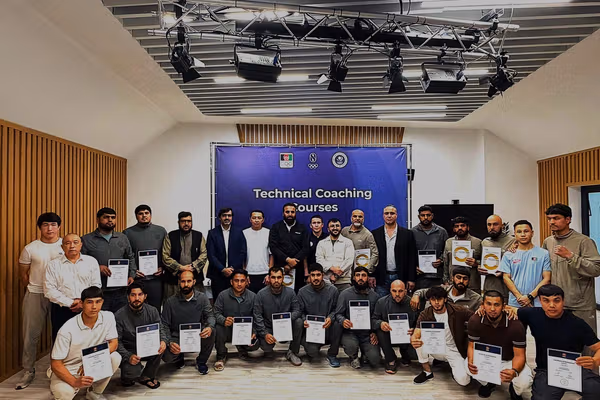 نوزده مربی کشتی و بوکس افغانستان گواهینامه مربیگری بینالمللی دریافت کردند