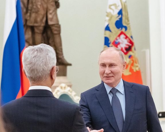 وزیر خارجه هند در دیدار با پوتین از 'رشد تجارت در شرایط آشفته' جهان ستایش کرد