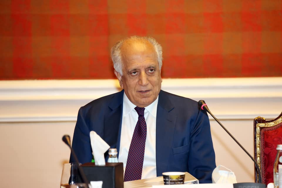 زلمی خلیلزاد از پاسگاه‌سازی طالبان در مرز با پاکستان دفاع کرد 