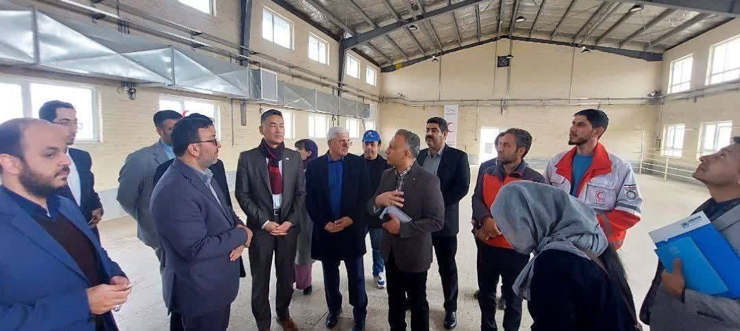 سفیر جاپان از روند "خروج داوطلبانه" مهاجران افغان از مرز دوغارون ایران بازدید کرد