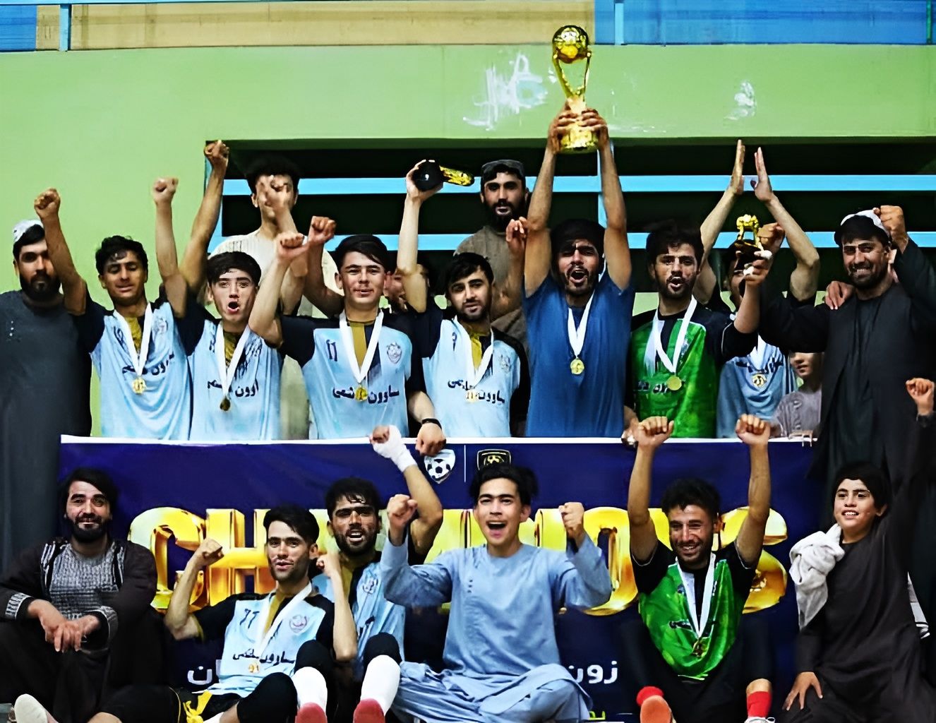 تیم سباوون هاشمی هلمند، قهرمان فوتسال انتخابی زون جنوب‌غرب افغانستان شد