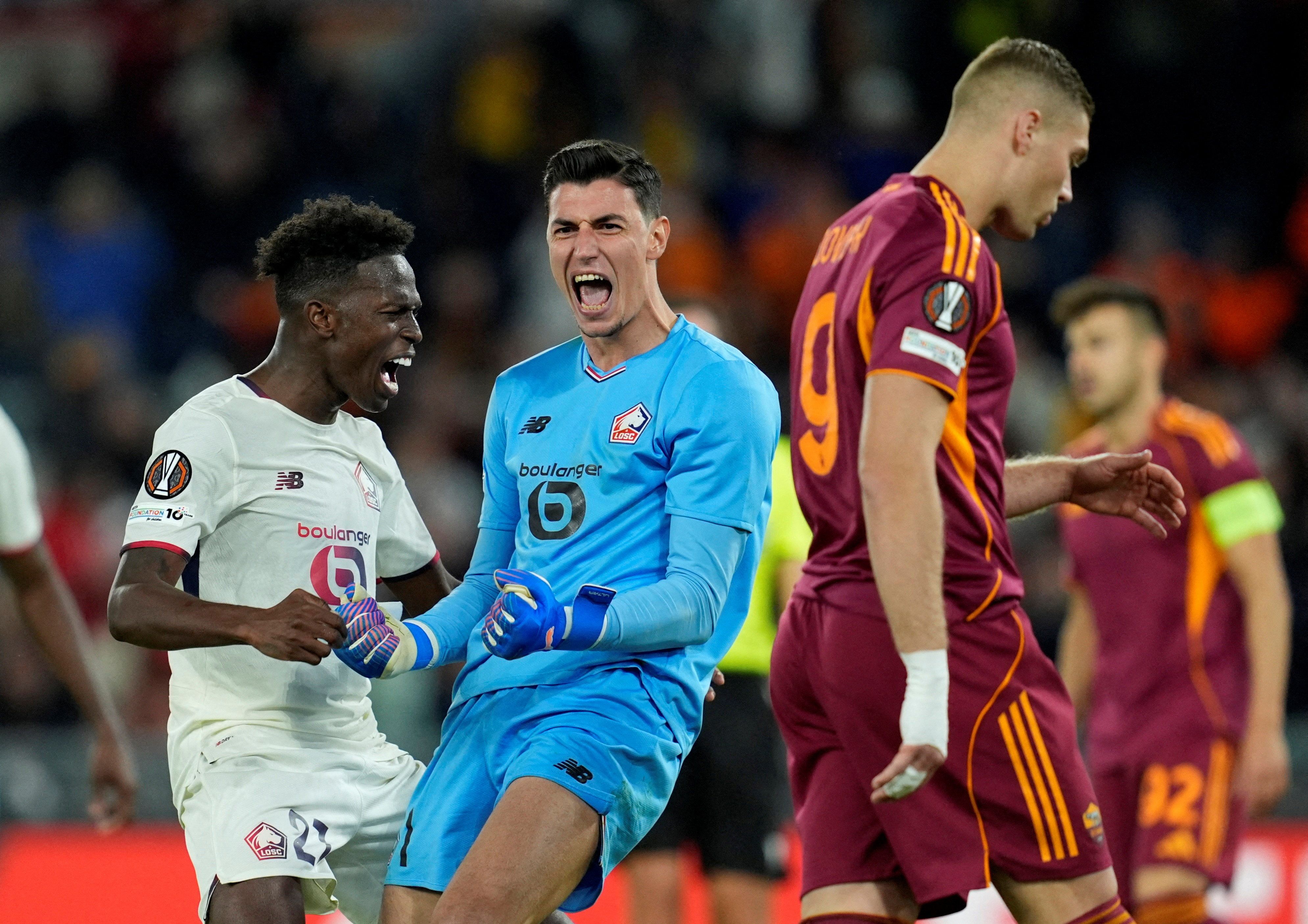 درخشش تاریخی برکه اوزر؛ لیل با شکست آاس رم سه امتیاز در المپیکو کسب کرد