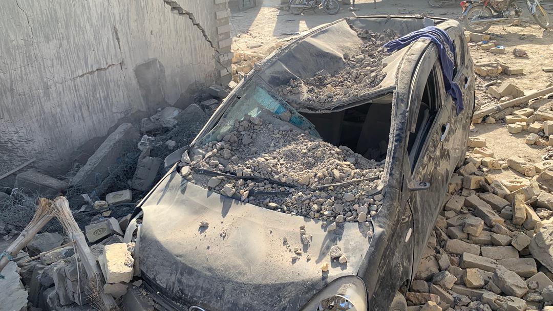 د کندهار په سپين بولدک ولسوالۍ کې د پاکستان په هوايي برید کې زیانمنې کورنۍ