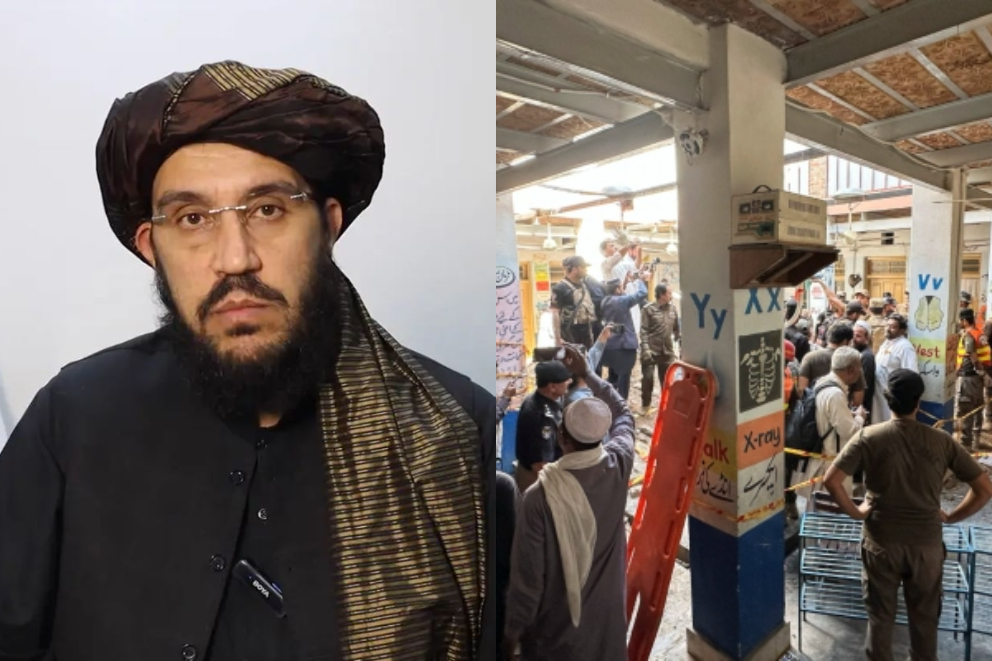 طالب سفیر په پېښور کې د یو ښوونځي د چت پرېوتو له امله د ماشومانو پر مړینه خواشیني ښودلې