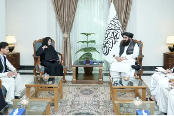 متقي والأمم المتحدة يؤكدان ضرورة حماية المدنيين من الهجمات الباكستانية