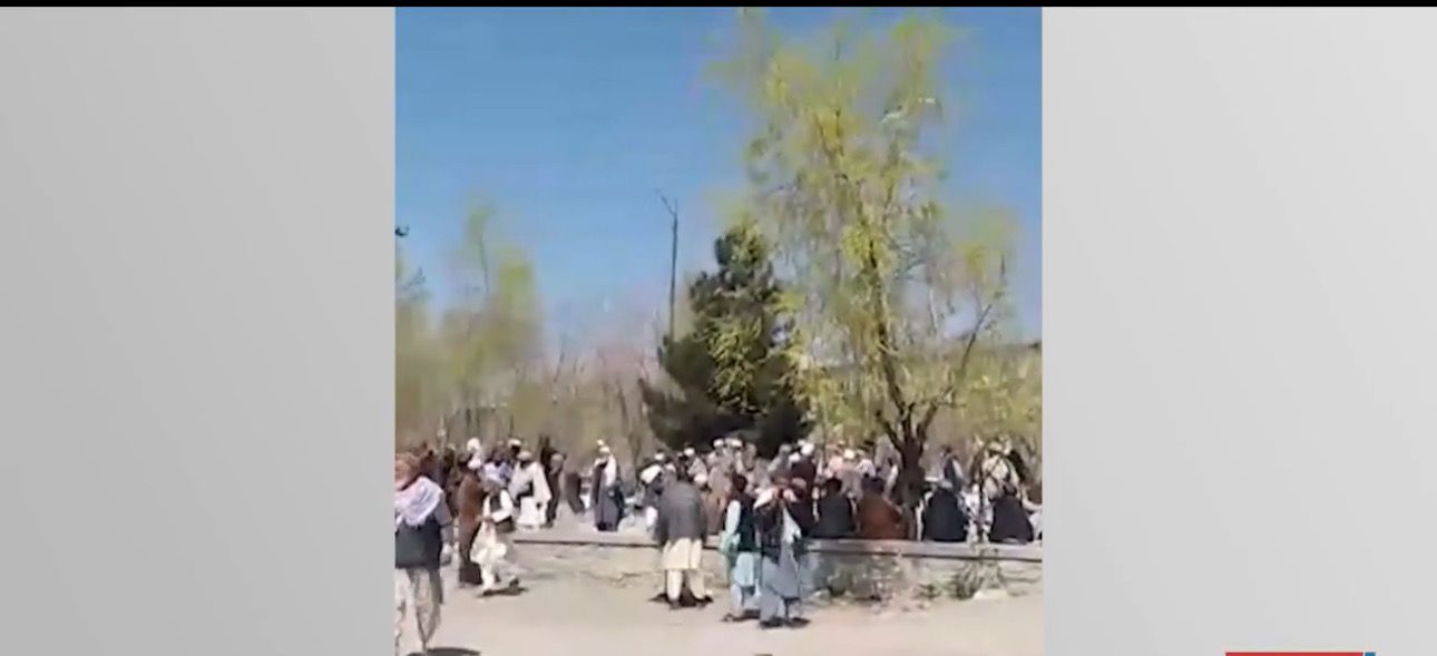 په کابل کې متقاعدینو یوځل بیا د تقاعد ریاست مخې ته اعتراض کړی