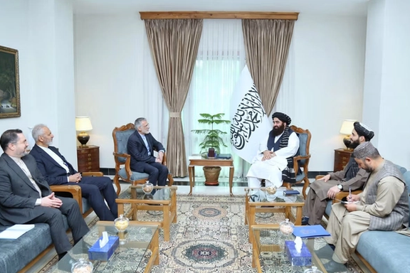 Iranian Foreign Ministry South Asia Director Meets Taliban FM In Kabul