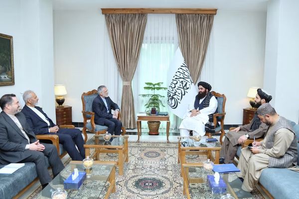 Iranian Foreign Ministry South Asia Director Meets Taliban FM In Kabul