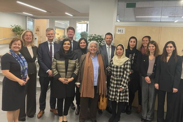 EU Ambassadors Meet Afghan Women Rights Activists in Brussels