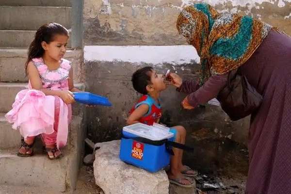کارزار واکسیناسیون فلج اطفال در پنج ولایت افغانستان آغاز میشود