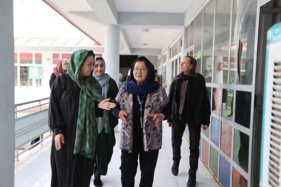 رئیس یوناما به فاریاب سفر کرد