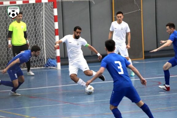 تیم ملی فوتسال افغانستان در برابر ازبکستان شکست خورد