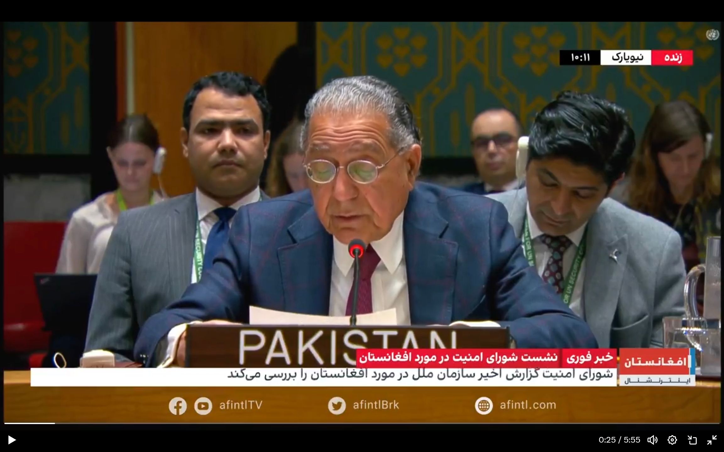 منیر اکرم: طالبان د داعش ډلې په له منځه وړلو کې اغېزمن نه دي ثابت شوي