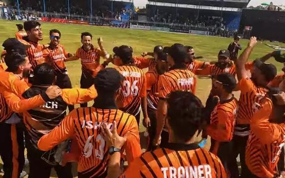 تیم سپینغر، برنده دور هشتم رقابتهای لیگ شپگیزه کریکت شد