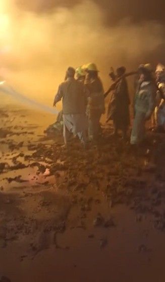 طالبان می‌گوید آتش‌سوزی اسلام‌قلعه 'مهار شده است'