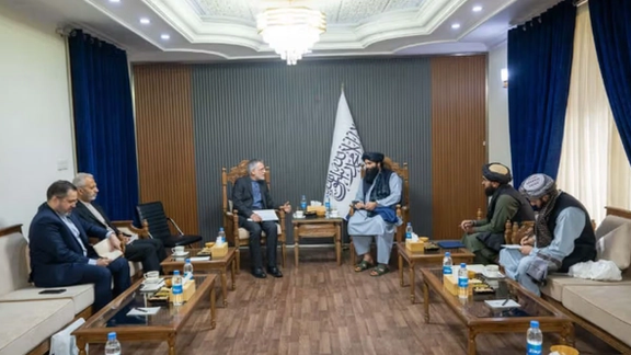 مسؤولون إيرانيون رفيعو المستوى يلتقون بوزير داخلية طالبان