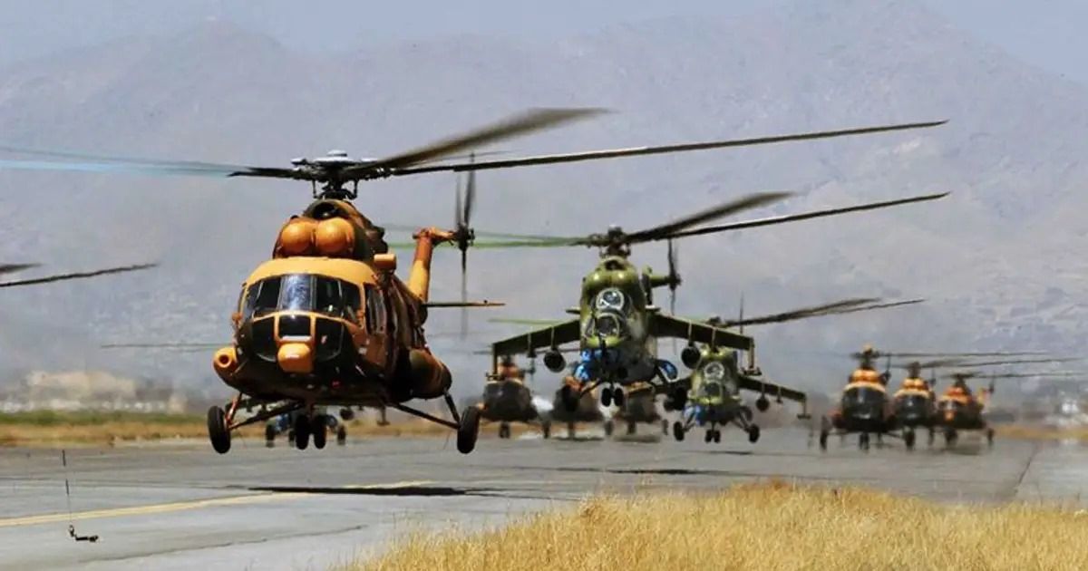 قدردانی امریکا از تاجیکستان به دلیل تسلیم ندادن چرخبال‌های ارتش پیشین افغانستان به طالبان