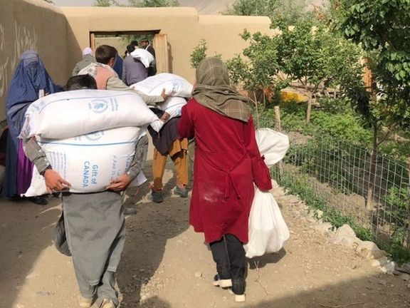 برنامه جهانی غذا در افغانستان به دلیل کمبود بودجه، کمک غذایی به هشت میلیون نفر را قطع کرد