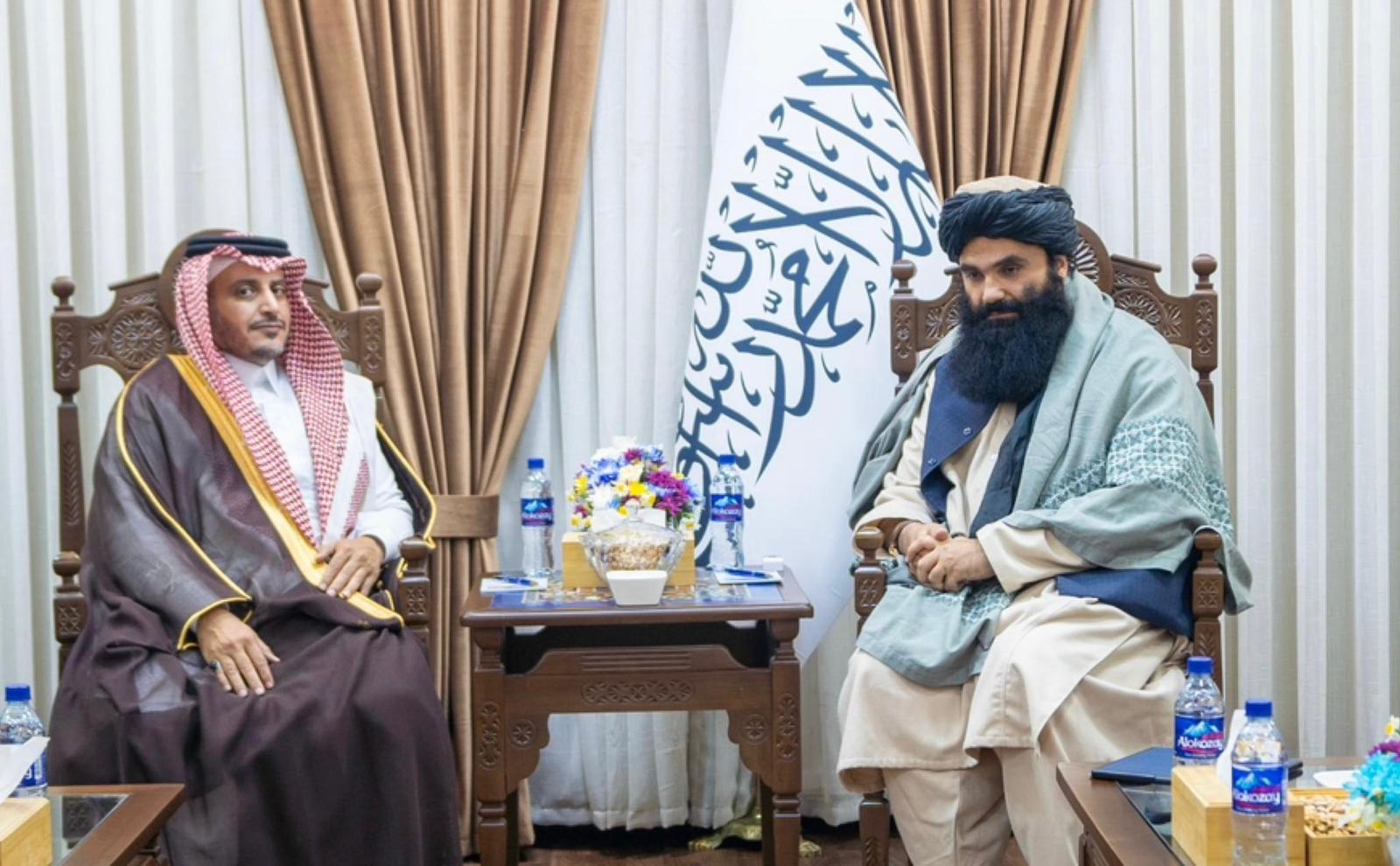 سراج‌الدین حقانی و کاردار عربستان بر گسترش روابط بر اساس "ارزش‌های اسلامی" تاکید کردند