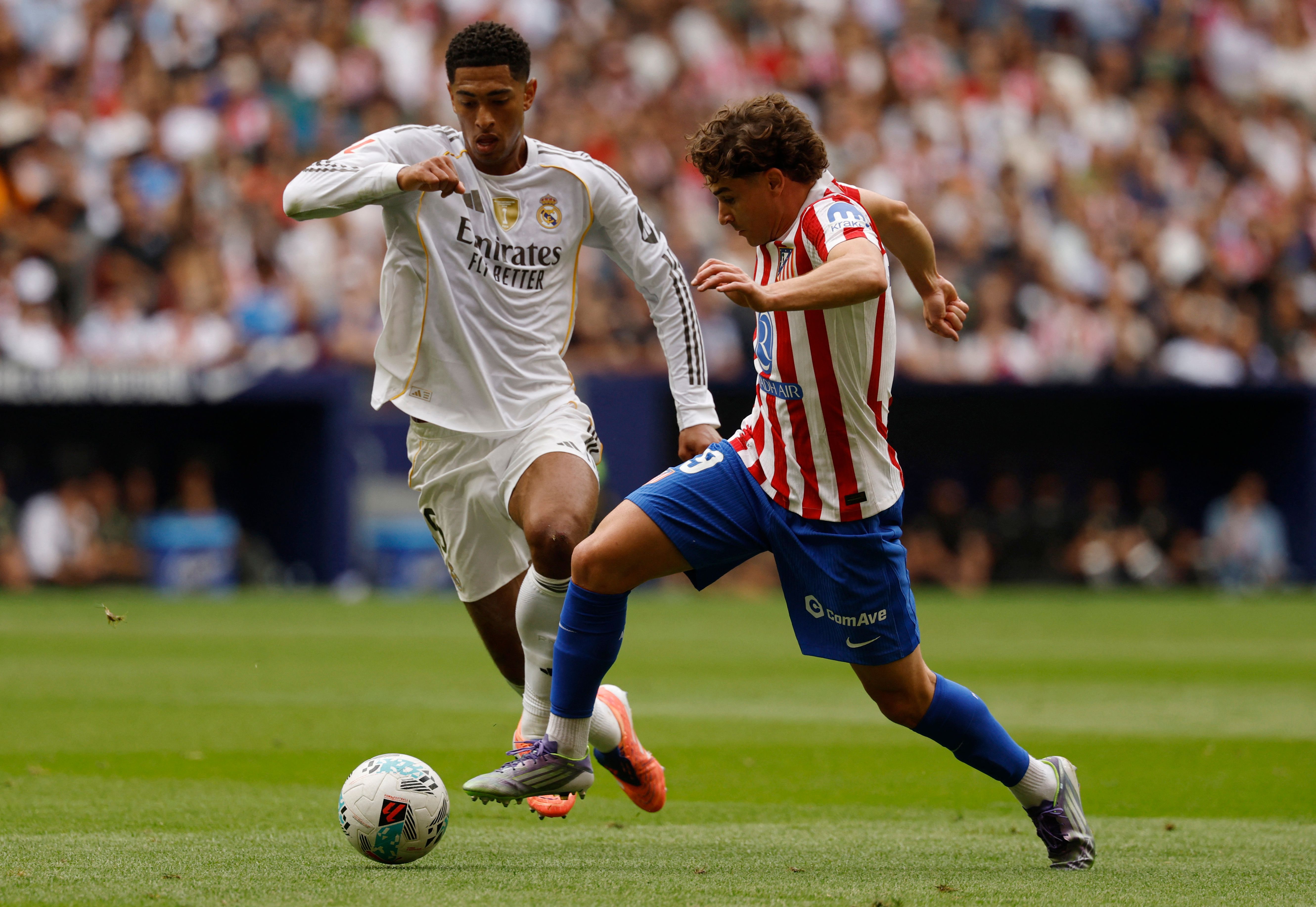 اتلتیکو مادرید با نمایش درخشان و پنج گل، رئال مادرید را شکست داد