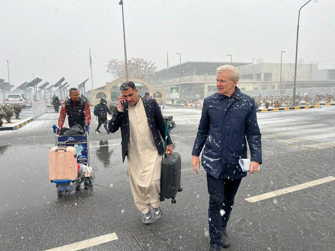 یان اگلند: به کابل آمده‌ام تا برای حق کار همکاران زن مبارزه کنم