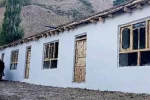 باشندگان شغنان بدخشان با پول شخصی خود مکتب دخترانه ساختند