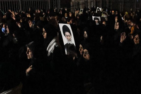 أنصار خامنئي بعد سماع خبر مقتله