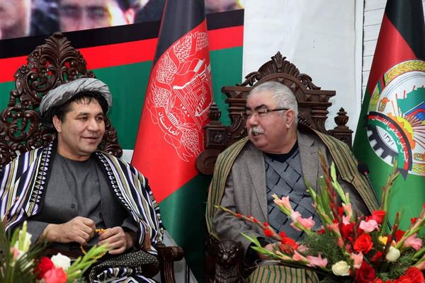 د عبدالرشید دوستم په نه حضور کې نظامالدین قیصاري ځان د جنبش ګوند رييس اعلان کړ