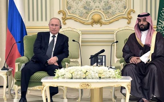 کرملین: ولادیمیر پوتین با محمد بنسلمان درباره حفظ ثبات قیمت نفت گفتگو کرد