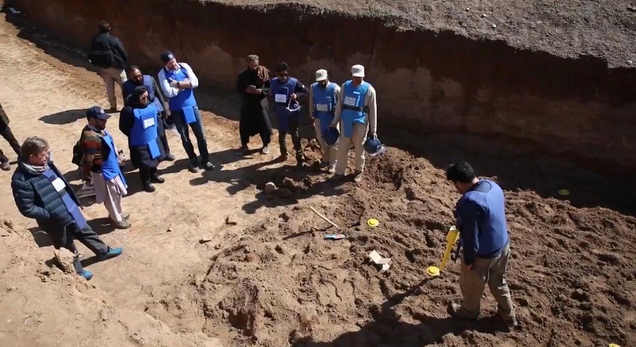 یوناما: په افغانستان کې هره میاشت نږدې ۵۰ کسان د ماینونو په چاودنو کې قرباني کېږي