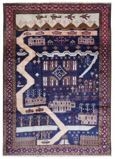 نمایشگاه 'زیبایی‌شناسی آشوب'؛ روایت جنگ در نقش‌ونگار قالین‌های دست‌باف زنان افغان