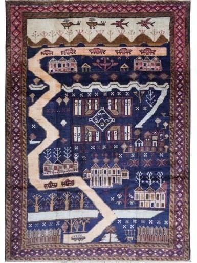 نمایشگاه 'زیباییشناسی آشوب'؛ روایت جنگ در نقشونگار قالینهای دستباف زنان افغان