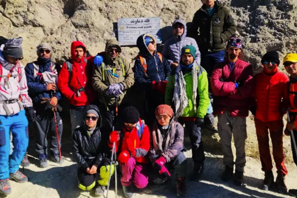 Afghan Climbers Dedicate Damavand Ascent to Deprived Afghan Women