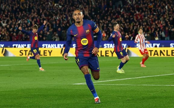 بارسلونا ٣-۱ اتلتیکو مادرید؛ بازگشت درخشان آبی اناریها با درخشش رافینیا