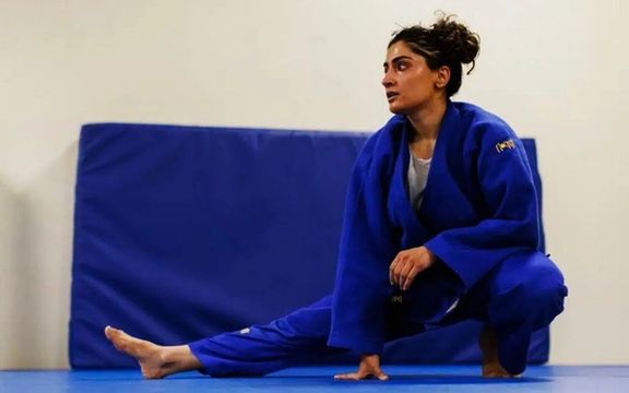 المپیک ٢٠٢٤ پاریس؛ نگاره شاهین جودوکای افغان تیم پناهندگان مقابل ورزشکار مکزیکی شکست خورد