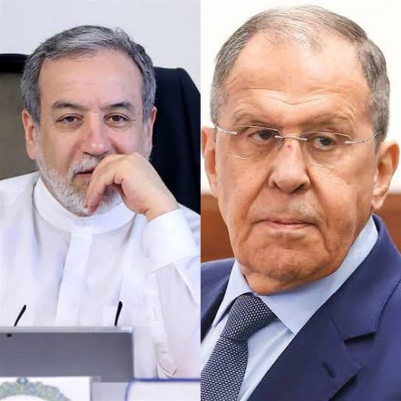 عراقچی و لاوروف طی یک هفته دوبار درباره تنش بین طالبان و پاکستان گفت‌وگو کردند