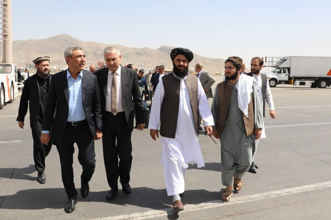 طالبان از ورود هیاتی از بازرگانان اوزبیکستان به کابل خبر داد