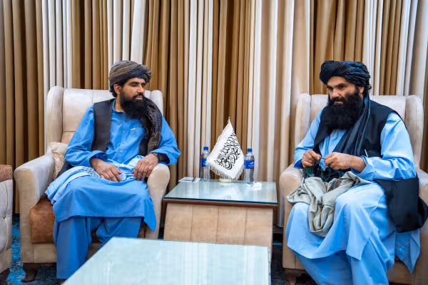 حقانی بار دیگر با برادر ملا عمر دیدار کرد