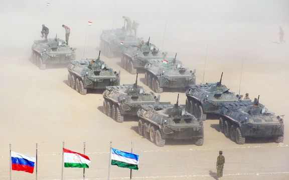 آغاز بزرگترین مانور نظامی متحدان روسیه در نزدیکی مرز افغانستان و تاجیکستان